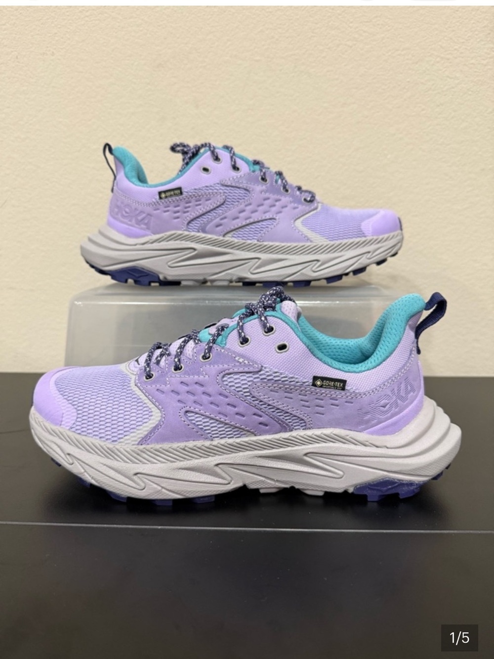 Youth size 5.5, lady’s size 7.5 Hoka Anacapa 2 Low Gore-Tex - Picture 5 of 6